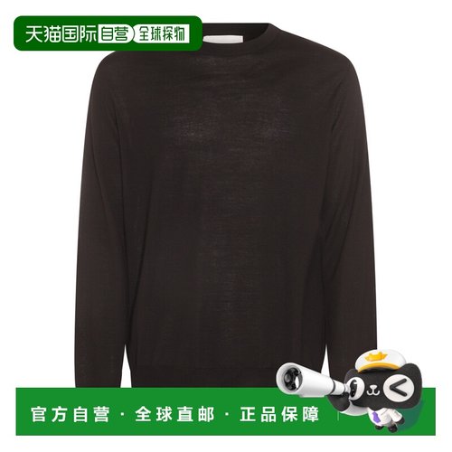 JIL SANDER 男士针织毛衣 J23GP0002J14531001 CO 黑色