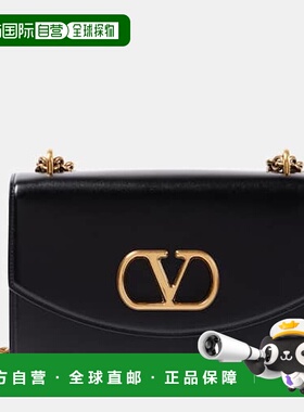 1h可退 潮奢 valentino 华伦天奴 女士 Vain 中号皮革肩包斜挎包