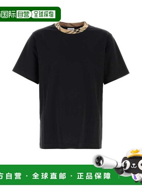 BURBERRY 男士T恤 8110101A1189 AW2025 黑色 Burberry T-Shirts