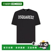 潮奢 圆领短袖 Dsquared2 1h可退 二次方 男士 T恤 S74GD1197D2000