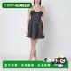 女士连衣裙 Polka A10301936904099 GANNI SS2026 黑色 dot patte