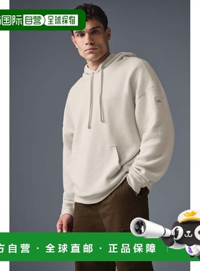 alo yoga Triumph Restore Hoodie 舒适休闲连帽长袖卫衣 男款m32