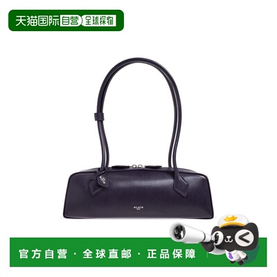 ALAIA 女士手提包 AA1S06033CA212413 SS2026 黑色 Aubergine lea