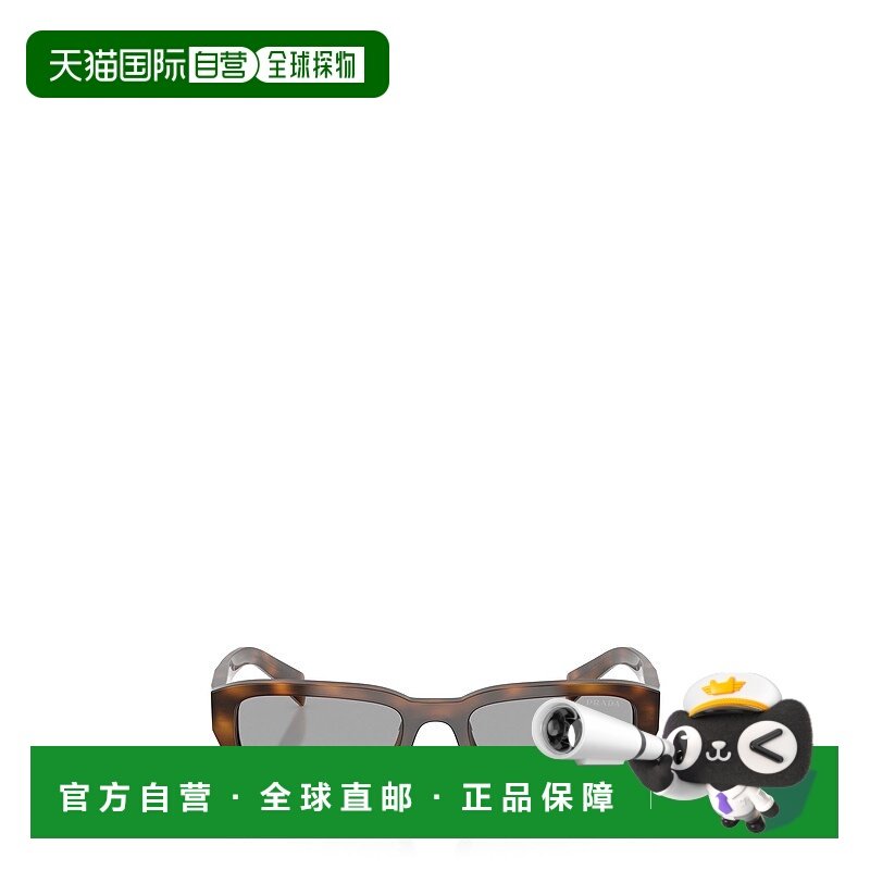 PRADA 女士眼镜 PRB06S20D50Q SS2025 灰色 全框太阳镜