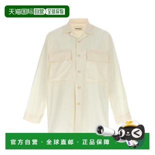 1h可退 潮奢 Jil Sander 吉尔 桑达 男士 长袖衬衫 J47DL0167J452