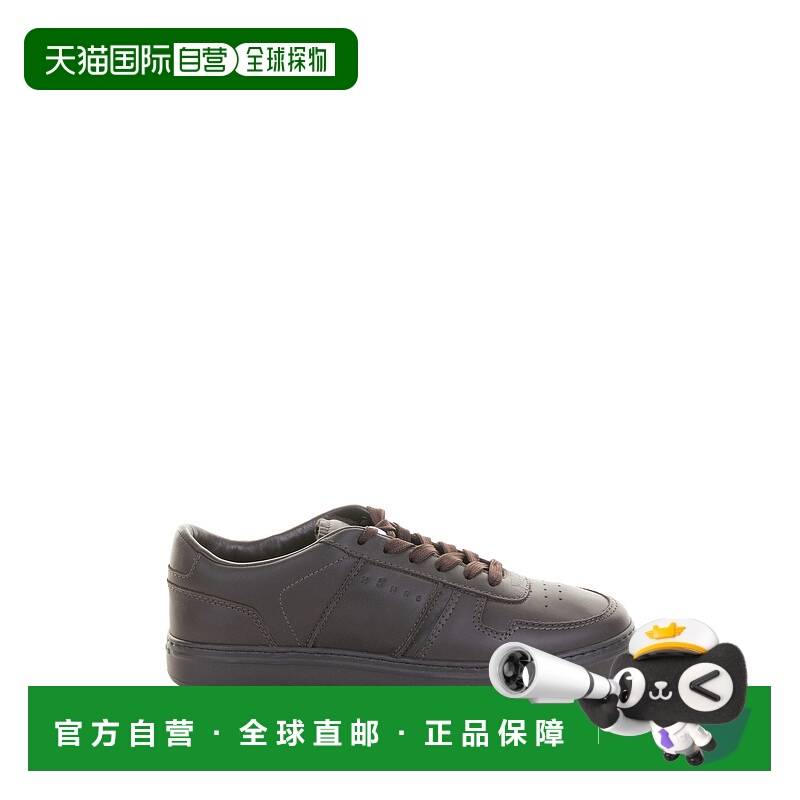 1h可退 HOGAN 男士休闲鞋 HXM6680FT00UDMS808 AW2025 黑色