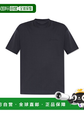 GIVENCHY 男士T恤 BM71MG3YP1401 CO 黑色 T-shirt with round ne