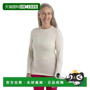 ICEBREAKER 200 奥西斯 克鲁 美丽诺羊毛长袖保暖内衣 女士打底