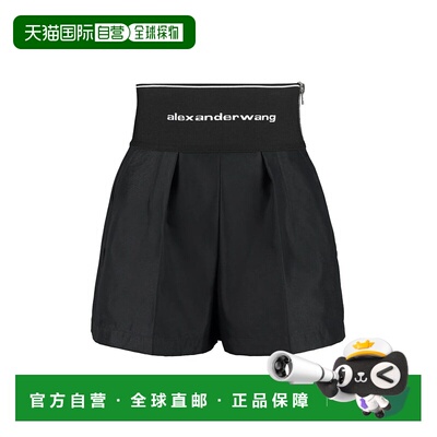 ALEXANDER WANG 女士短裤 1WC1224450001 CO 黑色 Safari short i