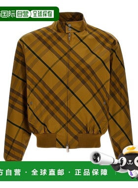 BURBERRY 男士夹克 8081418CEDAR SS2024 黄色 BURBERRY Check pr