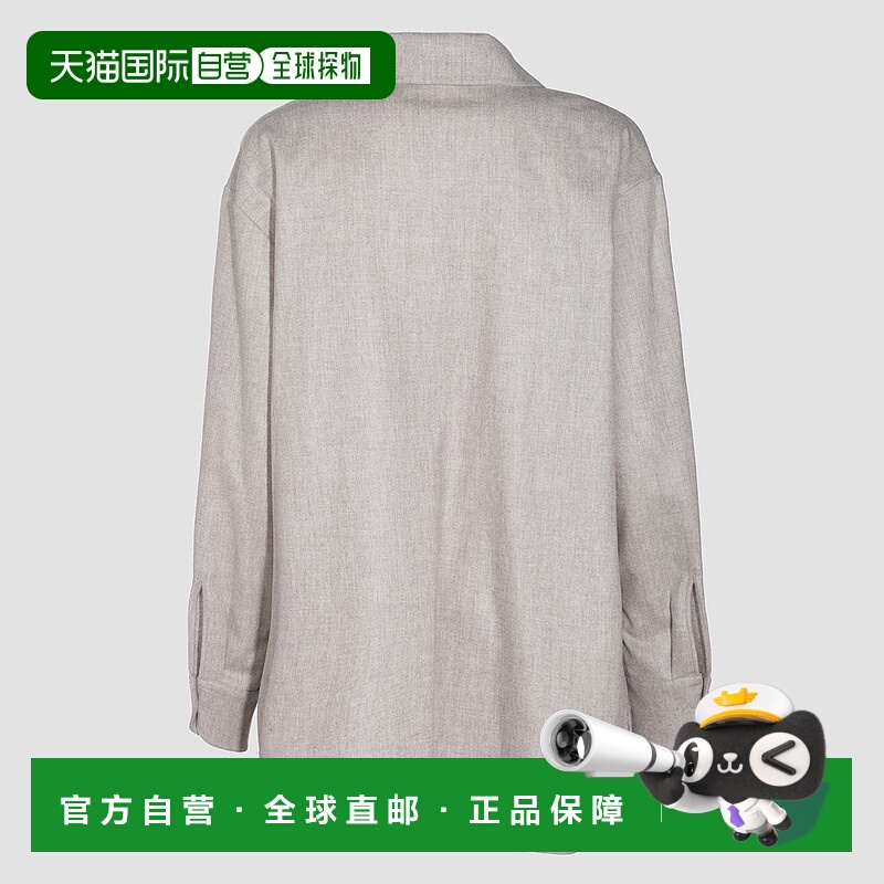 1h可退 THE ROW 女士衬衫 8461W3301LPB SS2025 浅棕色