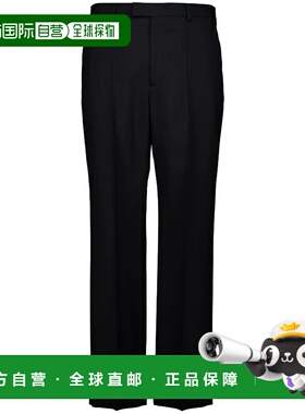 VALENTINO 男士休闲裤 8V3RBN858EJ0NO SS2026 黑色