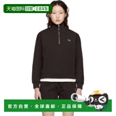 KITSUNE 女士 Baby 1h可退 棕色 MAISON Half Fox 潮奢 Zip 套头