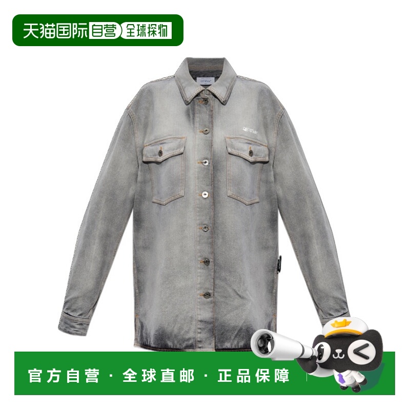 1h可退 OFF-WHITE 女士衬衫 OWYQ004F25DEN0021201 AW2025长袖