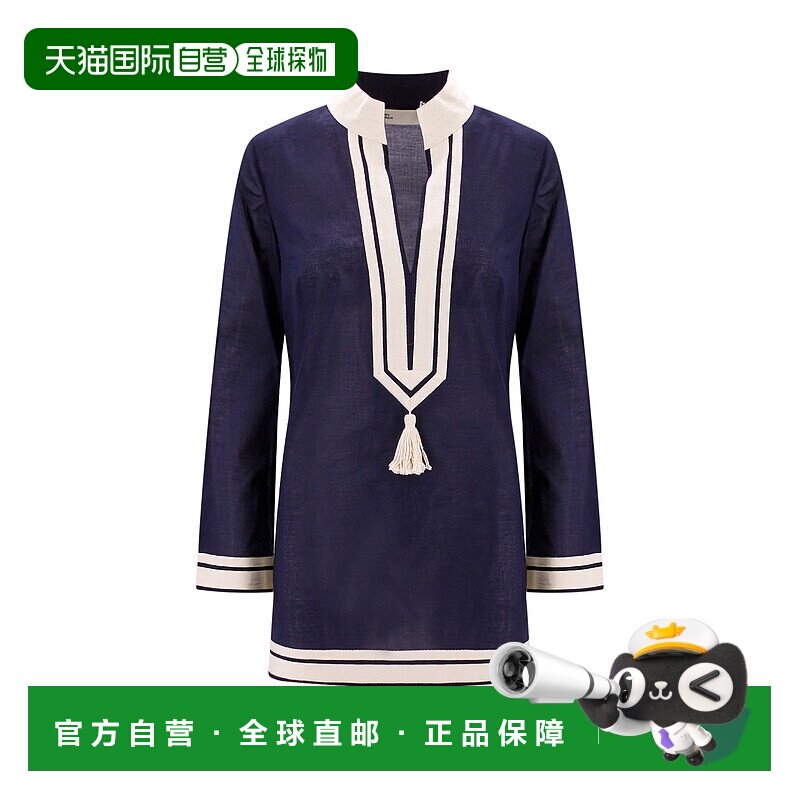 TORY BURCH 女士连衣裙 83308405 CO 蓝色 DRESS