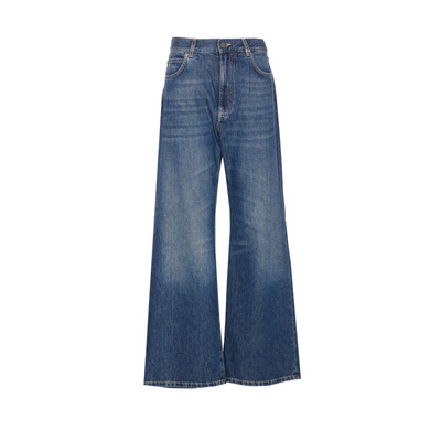 PINKO 女士牛仔裤 101733A2RQPJZ AW2025 蓝色 Denim Wanda Wide