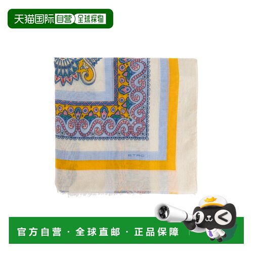 ETRO 女士围巾 WATA0006AK640X0800 SS2025 花色 Cotton scarf
