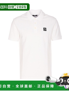 BALMAIN 男士T恤 GB085BC87GAB SS2026 白色 Balmain T-Shirts An