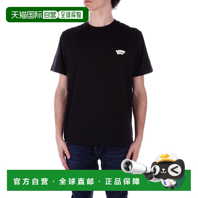 1h可退 潮奢 Barrow 男士 短袖T恤 S5BWUATH149 black黑色 舒适时