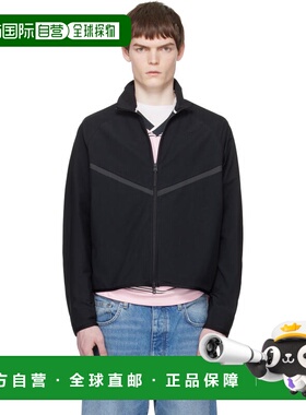 潮奢 Nike 耐克 男士 黑色 Dri-FIT Shori-Knit 运动夹克 IM13350
