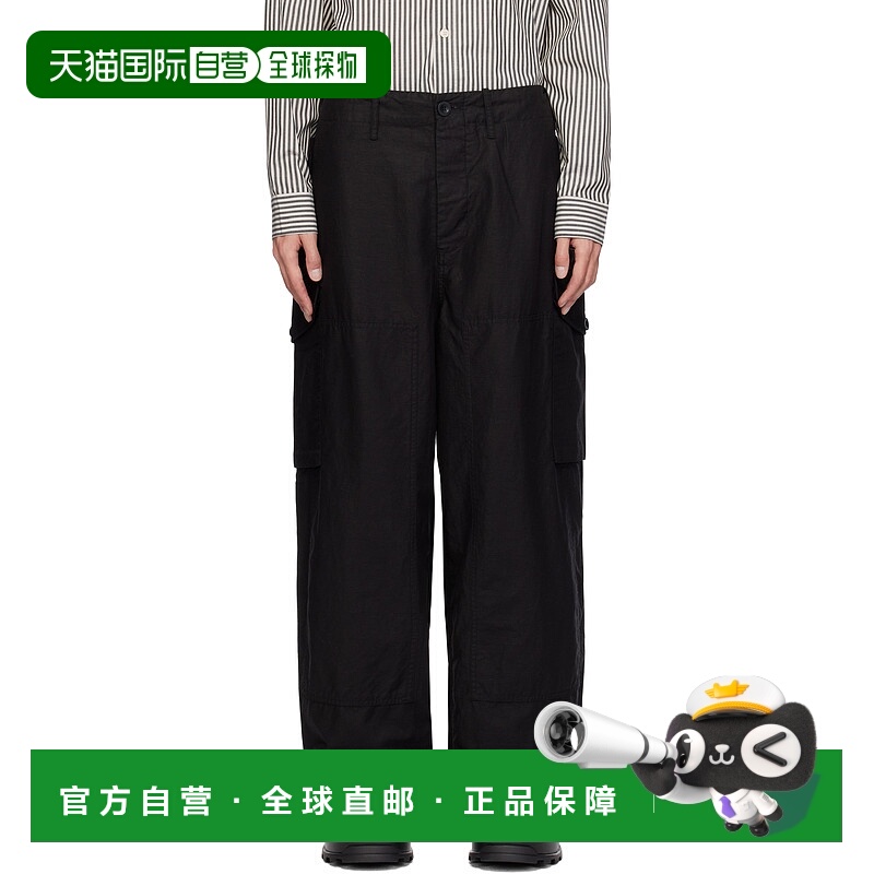 1h可退 潮奢 Casey Casey 男士 黑色 Mamo 工装裤 23HP243