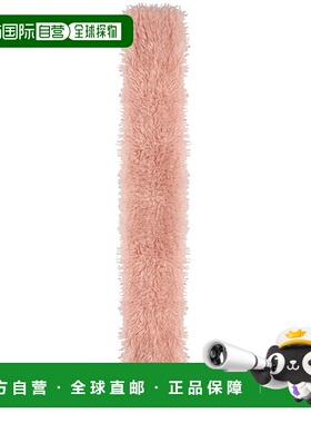 GANNI 女士围巾 A7248868 AW2025 粉红色 Sciarpa Long Pile Alte