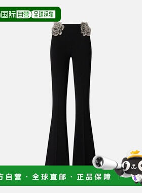 PINKO 女士休闲裤 106445A31PZ99 SS2026 黑色 PINKO COCOMERO pa