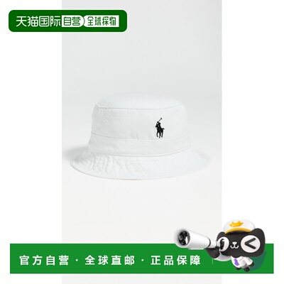 自营 Polo Ralph Lauren Polo 拉夫 劳伦 女士 渔夫帽配饰