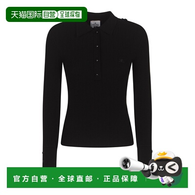COURREGES 女士POLO衫 326MPO072FI00019999 AW2026针织衫