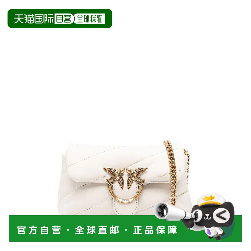 PINKO 女士斜挎包 100040A0F2Z14Q AW2025 白色 'Baby Love Puff'