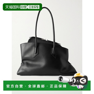 1h可退 潮奢 The Attico 女士 La Passeggiata 中号不对称皮革手