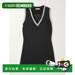 潮奢 精饰绉纱迷你连衣裙 Simkhai Darcy 5251103CBL 女士 1h可退