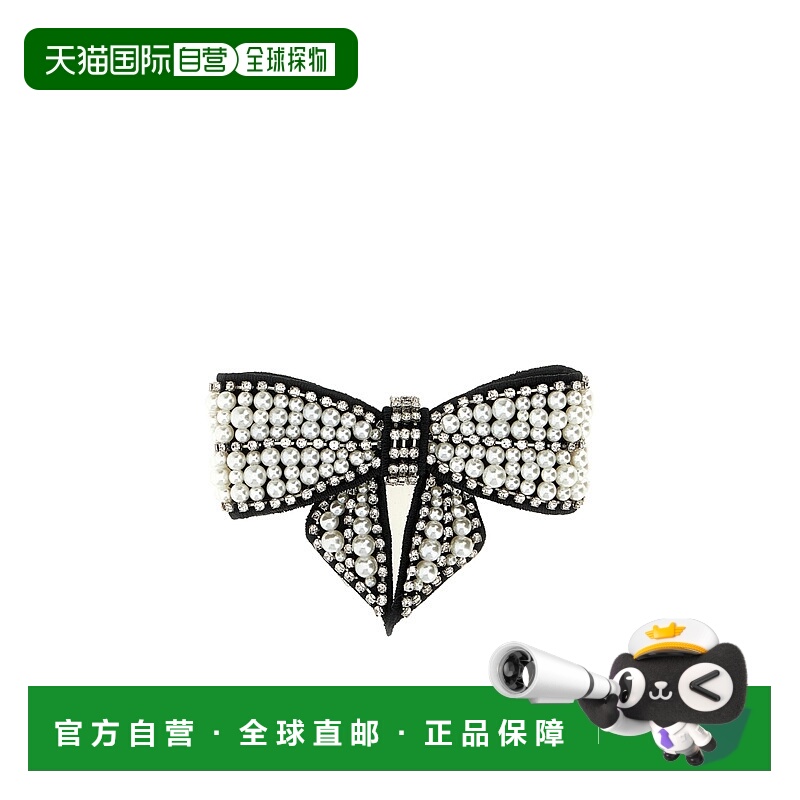 1h可退 SELF-PORTRAIT 女士发饰 RS26628HB SS2026 黑色 蝴蝶结发