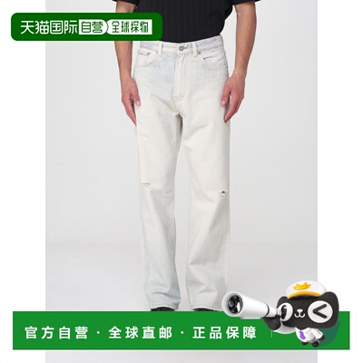 OUR LEGACY 男士牛仔裤 M2265TDI CO 白色 Jeans a gamba larga O