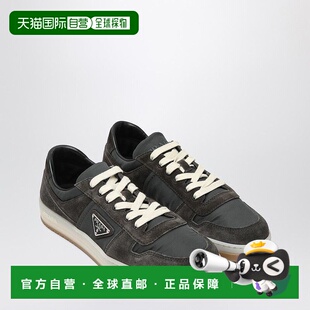 AW2025 PRADA 2EE364D002D7RF063H 运动鞋 棕色 男士