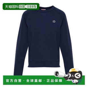 KENZO 女士卫衣 FG52SW2114MJ76 SS2026 蓝色 Navy blue cotton s