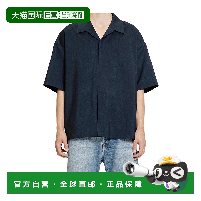 1h可退 LOEWE 男士POLO衫 H526Y05WDE5120 SS2025 蓝色