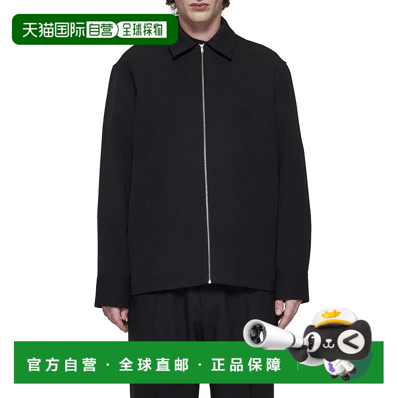 1h可退 JIL SANDER 男士衬衫 J22DL0249J40002001 CO 黑色
