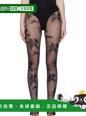 1h可退 潮奢 valentino 华伦天奴 女士 黑色 Chez 连裤袜 7B3KI04