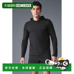 alo yoga Conquer REFORM LONG SLEEVE WITH HOOD 套头长袖纯色卫