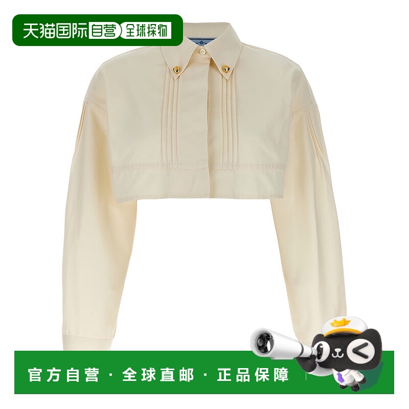 1h可退 PRADA 女士夹克 P539OSOOO1BMSF0018 SS2024 浅棕色