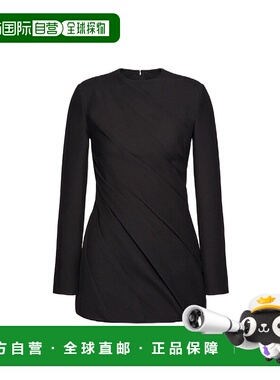 VALENTINO 女士半身裙 1B0VA0G51CF0NO AW2022 黑色包臀裙