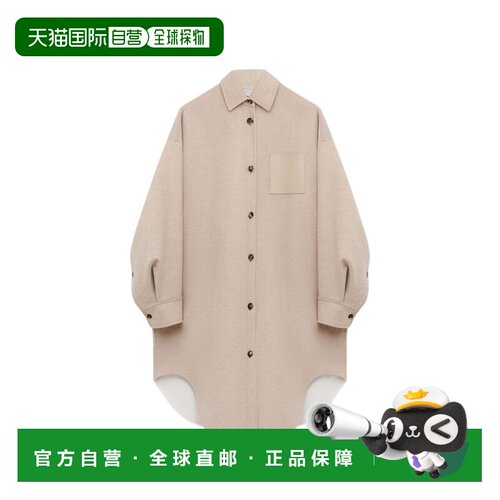 LOEWE 女士外套 S359Y02XFD6820SANDSTONEWHITE SS2026