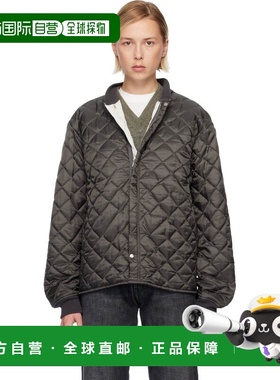 1h可退 潮奢 Maison Margiela 马丁 马吉拉 女士 灰色绗缝夹克 S5