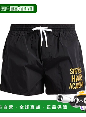 1h可退 潮奢 Dsquared2 二次方 男士 泳裤 black黑色 舒适时尚