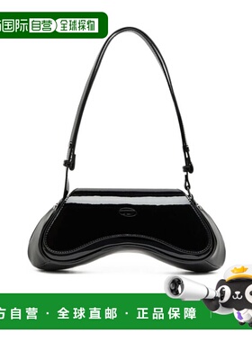 DIESEL 女士单肩包 X10221P6255HA881 AW2025 黑色 Play-Crossbod