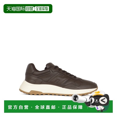 1h可退 HOGAN 男士休闲鞋 HXM5630FK700ZLS610 AW2025 深棕色