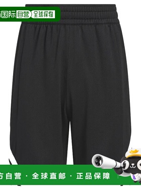 ADIDAS 男童短裤 JM5129NERO CO 黑色 PANTALONCINO BAMBINO 3G S