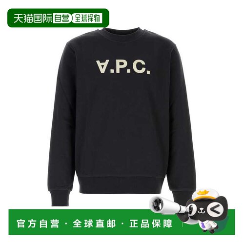 A.P.C. 男士卫衣 COHBNM27907LPA AW2026 黑色 Black stretch cot