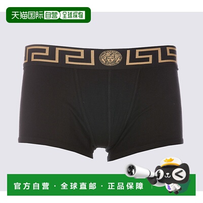 VERSACE 男士内裤 AU100261A10011A80G CO 黑色